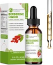 Berberine dodatek Liquid Kapky, Berberine s Ceylon Skořice, Kurkuma, Resveratrol, Hořký Melon, & More-Extra Strengový doplněk, podporuje imunitní systém a trávicí systém