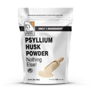 Je to jen! - Psylium Husk Powder, Easy Mixing Dieteral Fiber, Vyčistěte svůj trávicí systém, Finely Ground Powder, Ideální pro Keto pečení, Non- GMO (Neochucené, 24oz (balení po 1))