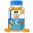 Živý cukr zdarma Vitamin C pro děti - 250 mg - Velký Ochutnávání přírodní příchuť Gummy dodatek - Vegetarian GMO- zdarma Žvýkací vitamín - pro imunitní podporu - pro děti - 90 Žvejkačky