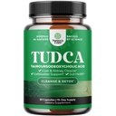 Advanced Bile Salt TUDCA dodatek - Extra Strength TUDCA 500mg per Serving Bile Salts for Gallurger Ledviny a Játra Podpora - Vysoká čistota Tauro Ursodeoxycholic acid Játra a žlučník Čistota