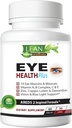 Areds 2 Eye Health Plus w / Copper, Vitamin A B C E, Lutein & Zeaxanthin, Quercetin, Zinek, Bilberry Extract, Biotin - Sight Care, Sucho, Stuin, Night Vision Dodatek pro dospělé 60 kapsle
