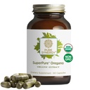 PURE SYNERGY SuperPure Oregano Extract 124; Oregano Oil Extract Kapsle 124; Organický olej a Listový dodatek 124; pro imunitní, trávicí a respirační zdraví (60 Kapsle)