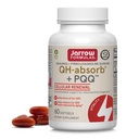 Jarrow Diplomas QH- Absorb + PQQ - 60 Softgels - Podporuje mitochondriální biogenezi, výrobu energie a kardiovaskulární zdraví - Až 60 Služeb