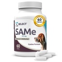 K9 Vyberte SAM- e pro psy: 225mg, 60 Tablet Aktivní S-Adenosyl-L-Methionin Játra Dodatek - Kognitivní a společné zdraví výživa pro střední a velké psy - Stejný pes Játra Nutriční dodatek