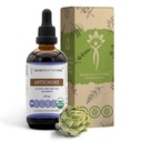 Tajemství kmene Artyčok USDA Organic Côte 124; Alkoholo- Free Extract, High- Potency Bylinné Kapky 124; Vyrobeno ze 100% Certified Organic Articcus (Cynara scolymus) Sured Leaf 4 oz