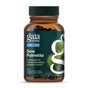 Gaia Herbs Saw Palmetto - Podporuje zdravé funkce prostaty pro muže - Obsahuje Saw Palmetto a slunečnicové semeno Lecithin na podporu mužského zdraví - 60 Vegan tekuté fyto- Kapsle (30- denní zásobování)