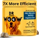 Probiotika pro psy, Pet Dog Probiotika a trávicí enzymy, Duck & Dýně Flavor Dog Probiotické doplňky, Dog Vitamíny Dog Probiotické žvýkání a Prebiotika pro psy, Dog Gas Relief