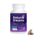 Univera 1mg melatonin, přírodní sny, botanické a bylinné přísady, podpora kvality spánku, osvěžení ráno, 250mg Maizinol, spánková pomoc (60 kapslí, 30 denní zásobování)