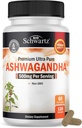 BioSchwartz Ashwagandha doplňky - Extra síla Ashwagandha Kapsle 500mg per Serving - Gluten Free, Non- GMO, Made in USA s globálně sourced ingrediencí, 60 Služeb (120 Počet)