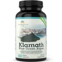 Premium Klamath Lake Blue Green Algae - Silnější než Spirulina a Chlorella doplňky 124; Čisté Chlorofyl bohaté SuperFood, Sourced from Organic Klamath Lake, 500mg, 60 Vegan Kapsle