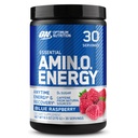 Optimum Nutrition Amino Energy - Předcvičení se zeleným čajem, BCAA, aminokyseliny, Keto Friendly, Green Coffee Extract, Energy Powder - Blue Raspberry, 30 Služeb (Balení květen Vary)