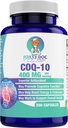 CoQ10 400 MG per 2 Caps - Ubiquinone - Výborná hodnota - Srdce, Brain & Cellular Dodatek - Energetická podpora - 200 Caps in Bottle - od Foxxy Doc