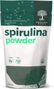 Ancestral Roots - Organic Spirulina Powder (5 oz) USDA Certified Vegan Spirulina Powder I 100% Čisté Superfood pro optimální zdraví a imunitní podporu.