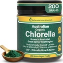 Biogenesis Organic Chlorella Powder - 200g OR 124; Australian Grown OF 124; Biogenesis Biogenesis Organic Chlorella Powder - 200g OF 124; Australian Grown OF 124; Bio Dynamic Cracked Cell Wall OF 124; Rich in Chlorofyll, Vitamins & Minerals OF 124; Podporuje Energy & Imunity OF 124; Vegan Powder