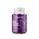 Hyland je odpočinek a opevnění Zen spánková pomoc a imunitní podpora, 42 Vegan Gummies, s melatonin a L- Theanin pro podporu spánku a organické černé bezinky, vitamin C a zinek