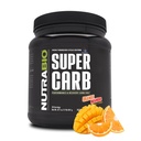 NutraBio Super Carb, Karbohydrát prášek s Cluster Dextrin & Electrolytes, Advanced Carb dodatek prášek pro cvičení paliva, výkon, a svalové zotavení, Cyclic Dextrin, Orange Mango, 30 Sv