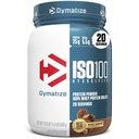 Dymatizujte isolát syrovátkového prášku ISO100, Gourmet Chocolate, 25g proteinu, 20 porcí, 5,5g BCAA, méně než 120 Cal., gluten zdarma, 1g tuku, 1g cukru, 2g karbu