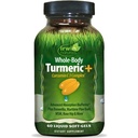 Irwin Naturals Whole- Body Turmeric + - 60 Tekuté ponožky - BioPerine Complex Enhanced Absorption - 30 Total Service