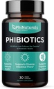 PhiNaturals High Potency Probiotics 10 Straines 30 Billion CFU [30 Vegan Kapsle] pro ženy a muže Digestive Gut Health - Lactobacillus Acidophilus Salivarius Rhamnosus Bifidobacterium Probioticos