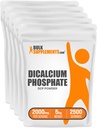 BulkSupplements.com Dicalcium Fosfát Powder - doplněk vápníku, Dicalcium Fosfát jako Leavening Agent - Neochucený & gluten Free, 2000mg na Serving, 5kg (11 liber) (balení 5)