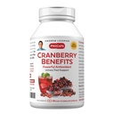 ANDREW LESSMAN Cranberry Benefity - 60 Kapsle - Podporuje močový měchýř, ledviny a močové trakt zdraví. Vysoká účinnost standardizované extrakce brusinkového ovoce, malé snadné polykat kapsle