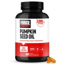 FORCE FACTOR dýňové semeno olejové kapsle, Phytosterols dodatek s esenciální mastné kyseliny, vyrobené s lisovaným dýňovým olejem, Premium Quality, Non- GMO, 100 Softgels