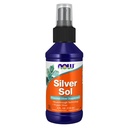 Nyní Potraviny doplňky, Silver Sol 10 PPM s elementární stříbro a deionizované vody, kapalné, 4- Ounce