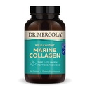 Dr. Mercola Wild Chycený mořský kolagen, 30 Služeb (90 Tablet), Typ I Kolagen Peptidy, Dietní dodatek, Podporuje mladistvý vzhled, Non- GMO, MSC Certified