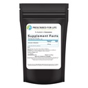 Předepsaný pro život N acetyl L glutamin prášek, čistý L glutamin aminokyseliny dodatek (4oz / 113g)