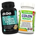 Colon Cleanser Detox Dodatek Kapsle - 15 Den Colon Čistící pilulky & Probiotické Bylinné Formule - Denní Bowel Hnací doplňky pro střevní Žaludek Bloating Digitative Gut Cleansing Podpora