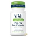 Hyperbiotika Vitální živiny Pro- 15 Prebiotika a Probiotika pro ženy a muže 124; 15 Věda Backed Strains 124; Podporuje příležitostné zácpy, Průjem, plyn & Bloating 124; 30 Vegan time Release Pearls