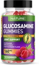 Glukosaminové gumy s vitaminem E - Advanced Joint Support Gummy Supplement, High potency Antioxidant, Comfort for Back, Knees, Hands - 120 Gummies