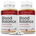Odůvodněné laboratoře (2 balení krve Balance Advanced Formule 620MG Doplňkové pilulky 120 Kapsle