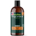 Wuffes Advanced Omega 3 Fish Oil for Dogs, Natural EPA & DHA Fatty Acids, Podporuje zdravou pleť a kabát, Společná výživa, Digestion & Imunitation System - 100% čistý Aljašský rybí olej - 8 Oz