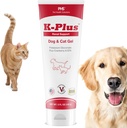 K- Plus gel pro psy a kočky - Citrát draselný a brusinkový dodatek pro ledviny, močový trakt zdraví, UTI Relief, Kamenná prevence, Electrolyte Balance, Muscle & Heart Function - Made in USA - 5 oz