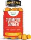 Kurkumin C3 Complex + Ginger Root for Gut & Joint Health - Přírodní kurkumin dodatek 95% Kurkuminoidy. Obsahuje 260mg tumerického extraktu. 60 Mango Flavor Kurkumové gumy