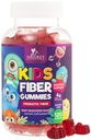 Fiber Gummies for Kids, Denní 4g Gummy Fiber Supplement, Prebiotická stravitelná podpora zdraví - Příroda rostlin na bázi rozpustného vlákna, podporuje Regularitu a stravení pro děti Non- GMO - 120 Gummies