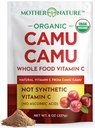 Camu Camu Powder Organic Vitamin C - 8 oz Bag 45 Servings - Raw Camu Camu Berry, přírodní doplněk VIT C Prášek pro imunitní podporu - Vegan, Non- GMO