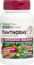 Natures Plus Bylinné látky Hawthorne - 300mg, 3,2% Vitexin, 30 Veganských tablet - 30 Služeb