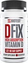 Biotest D Fix - 5000 IU Vysokoabsorpční vitamin D3, 90 Podání - 90 Softgels