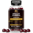 EFEKTIVNÍ NUTRA Shilajit Gummies 1000mg PHARMAN 124; Pure Shilajit Resin for Energy, Brain & Imunity PHARMAN 124; Doplněk pro muže a ženy PHARMAN 124; Sugar- Free, Vegan, Gluten- Free Gluten- Gluter 124; Natural Berry Flavor, Made in USA (90ct)