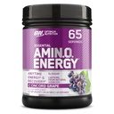 Optimum Nutrition Amino Energy - Předcvičení se zeleným čajem, BCAA, aminokyseliny, Keto Friendly, Green Coffee Extract, Energy Powder - Concord Grape, 65 Servings (Balení květen Vary)