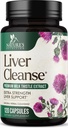 Vyčištění jater Detox & Opravy Formule - 20- in-1 Pokročilý doplněk pro podporu jater se Silymarin Mléko Thistle, Kořen pampelišky, Artyčok Extract, Kurkuma, Cholin, & Beetroot - 120 Veggie Kapsle