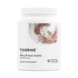 THORNE - Syrovátkový proteinový izolát - Balanced Amino Acids Profile with BCAA - 21 Grams of Easy to Digest Syney Protein Powder - NSF Certified for Sport - Chocolate - Gluten & Soy- Free - 30 Služeb