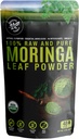 100% syrový a čistý prášek z Moringa Leaf. Organic Certified Moringa Leaf. Přírodní Superfood s esenciální aminokyseliny, antioxidanty, a Omega 3, 8 oz Resealable Bag.