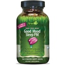 Irwin Naturals Good Mood Sleep PM - 54 Liquid Soft- Gels - s melatonin a L- Theanine pro odpočinek a relaxaci - 18 Celkem služby