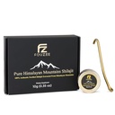 Pure Himalayan Mountains Shilajit - 77% + Fulvic Acid Authentic Hard Constency, Natural Source of Fulvic Acid, Over 85 Trace Minerals, Includes Stainless Steel Spoon (10 Grams)