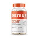 Geniální Estrogen Balance, Dim dodatek - Blokování pro muže a ženy - Hormony, Hormonální Acne & Menopauza - Inhibitor aromatázy s extraktem ze semen révy vinné & BioPerine - 30 Kapsle