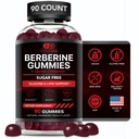 EFEKTIVNÍ NUTRA Berberine Gummies s Ceylon Skořice 124; Sugar- Free dodatek 1200mg pro podporu krevního cukru, srdce zdraví, energie 124; 45- denní dodávky, přírodní Berry Flavor, Made in USA (90 Počet)