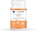 Super Natural Ultra Omega Fish Oil - Omega 3 Fatty- Acids EPA DHA - Podporuje zvýšení funkce mozku, podporuje nervové a oční zdraví 1200mg / 720 Omega- 3-60 Kapsle